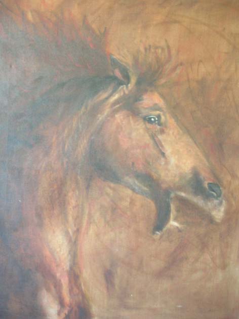 cheval fou
